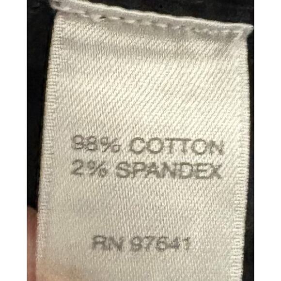 J. JILL BLACK VELOUR PULL-ON PANTS STRETCH WAIST SIZE 10 - Picture 3 of 3